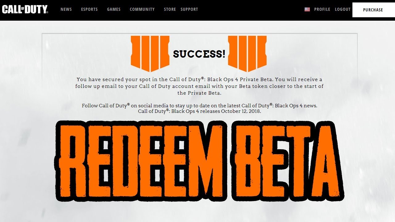 Call Of Duty Black Ops 4 Beta Code Free Download
